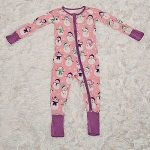 Little Sleepies Snow Much Fun Footie